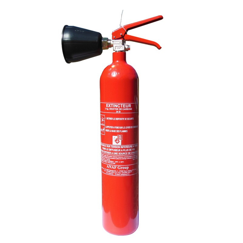 EXTINCTEUR CO2 2 kg